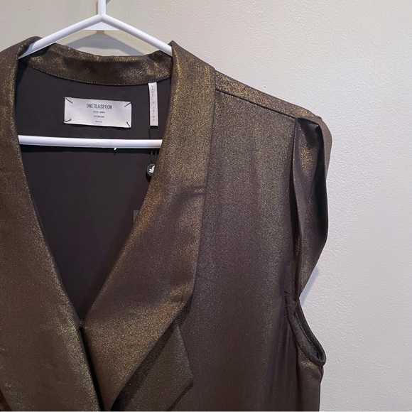 One Teaspoon Bronze Brooklyn Jumpsuit - Picture 6 of 10